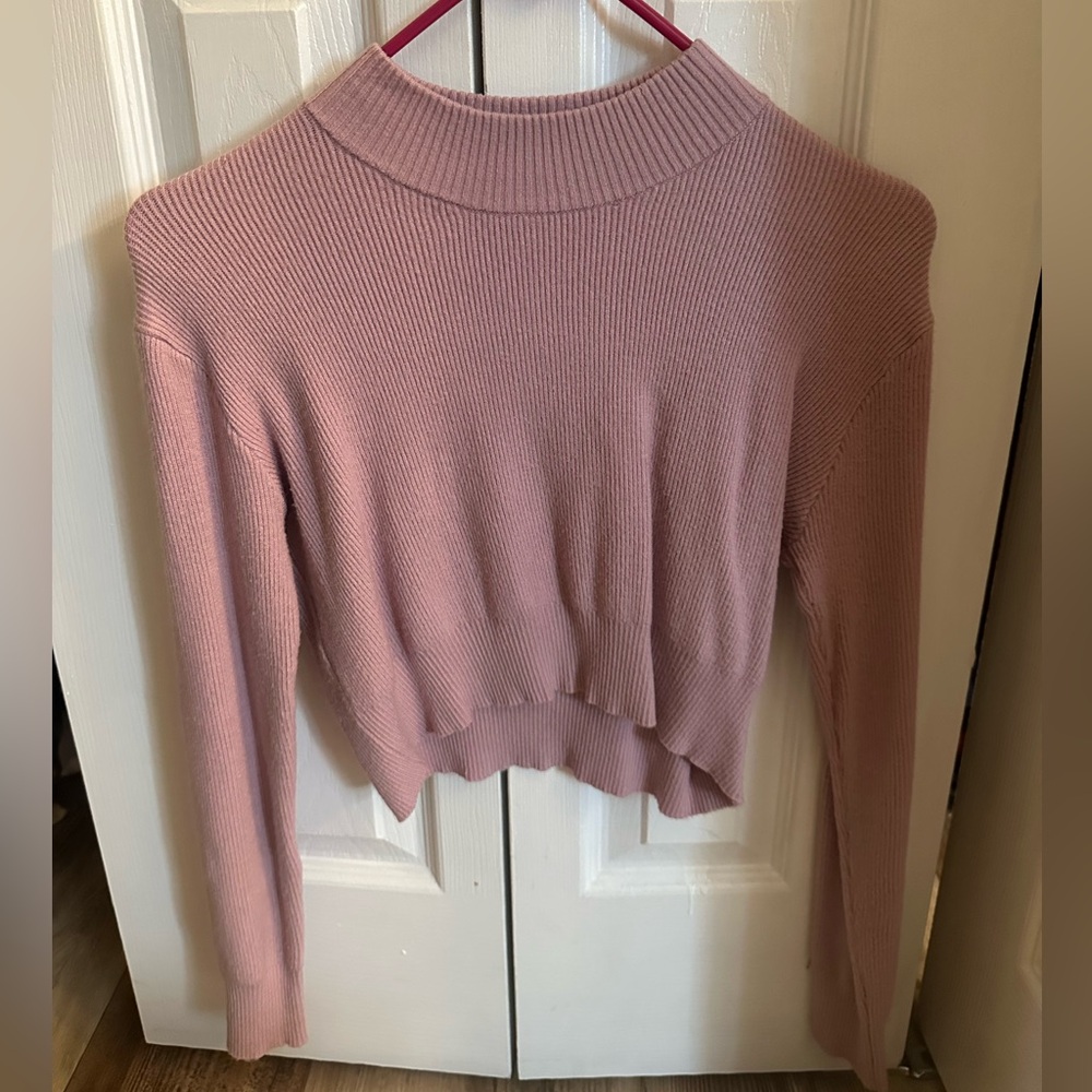 Pink sweater